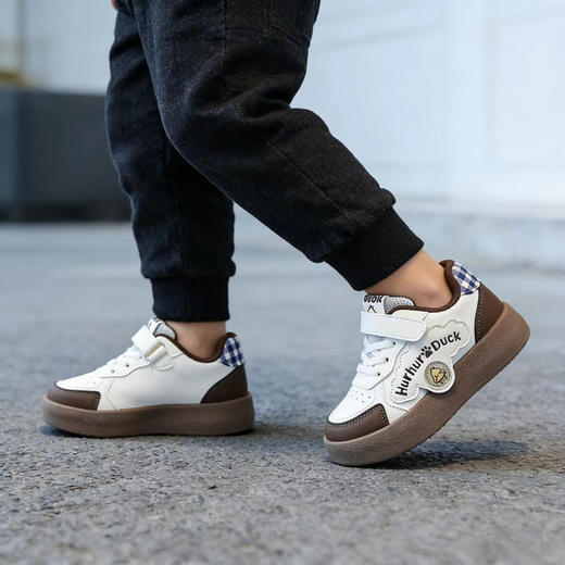 【小黄鸭】2026儿童板鞋多巴胺春季板鞋新款女童鞋子软底运动鞋男宝休闲鞋26-37 商品图13