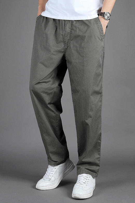 100%新疆天然棉抗皱免烫休闲裤（多色） 商品图3