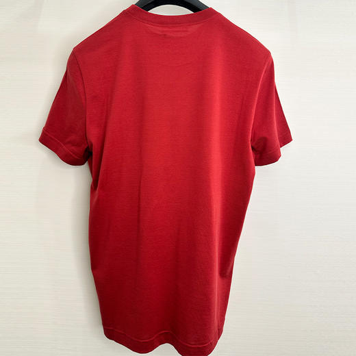 KITON 男士字母徽刺绣圆领短袖T恤 红色 UMM068806002 商品图1