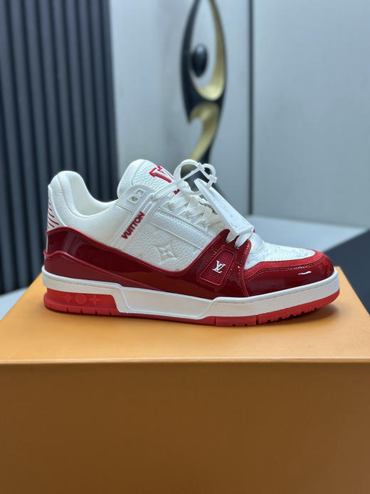 春季特惠💰650 LV 公司级 # 驴牌 Trainer 低帮休闲板鞋 商品图8