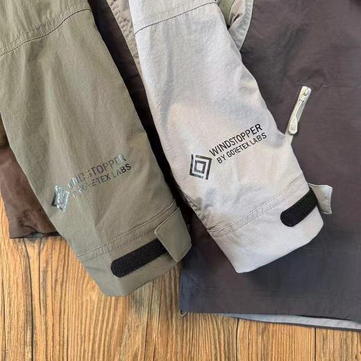 F030467户外运动百搭时尚便捷轻量防风透气耐磨连帽夹克外套 商品图8