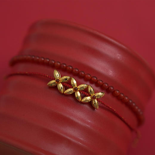 COSTAR 岁岁安系列/平安舞狮系列/宝钱花纹系列红绳手链【爆单3-5天发】 商品图7