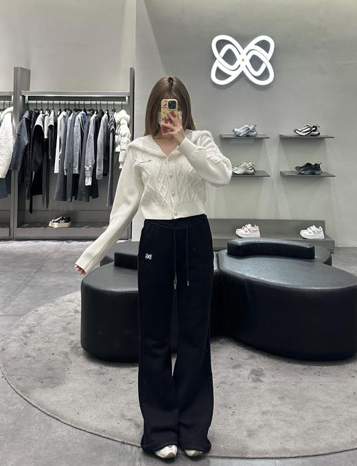 赵露思同款春秋喇叭裤！2026显瘦显高微喇卫裤！毛圈棉微喇运动卫裤！ 商品图2