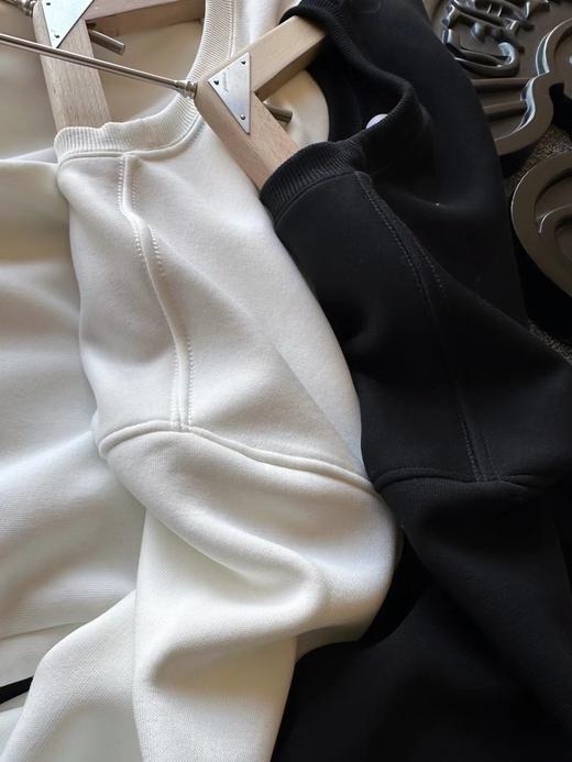 F030434新品超柔博奥绒亲肤舒适百搭时尚宽松日常加绒卫衣 商品图6