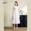 司歌气质翻领衬衫连衣裙收腰白月光裙A911262X 商品缩略图2