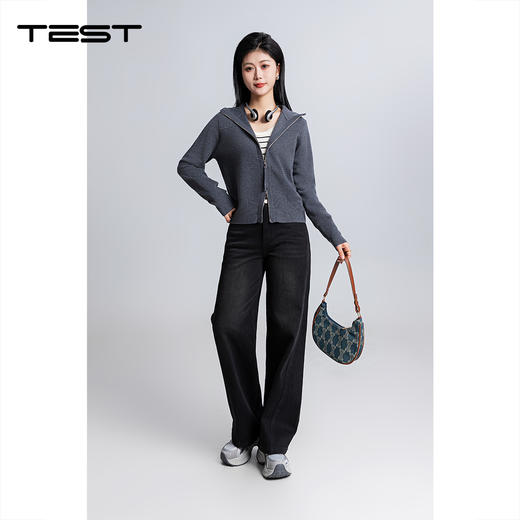 春上新轻熟风西装裤韩系通勤显瘦垂感直筒裤3261019 商品图1