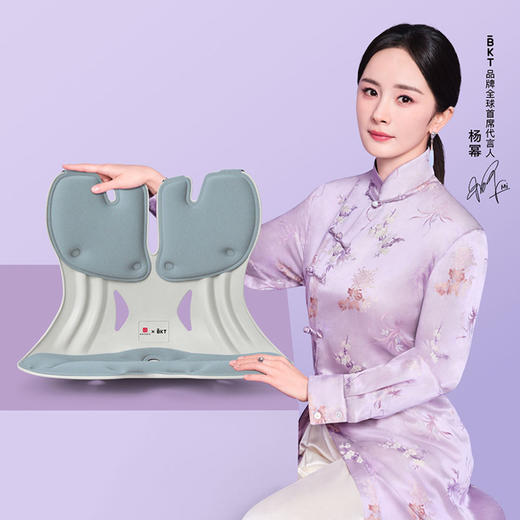 BKT 人体工学护腰坐姿椅 加大版 海雾蓝 故宫宫廷联名款 商品图2