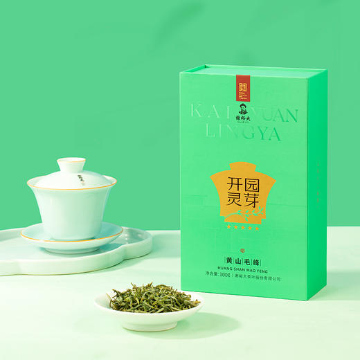 【2026新茶上市】】谢裕大明前黄山毛峰开园灵芽100g装安徽茶叶绿茶新茶 商品图1