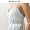 里性 LIVARY MIO 玲珑 性感真丝吊带连衣睡裙镂空开叉睡衣家居服 商品缩略图2