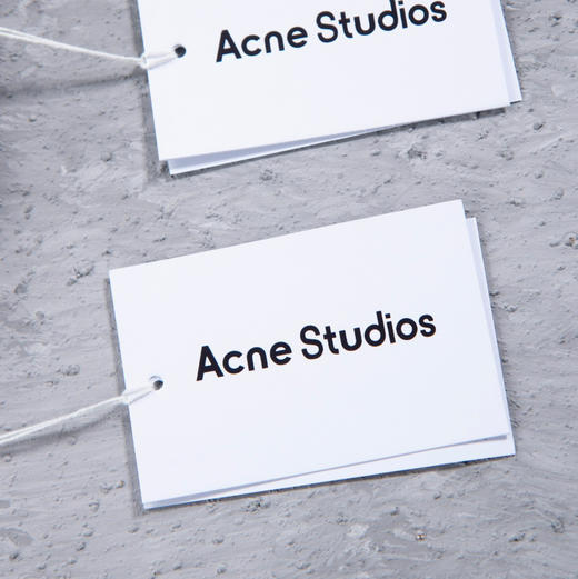 原单ACNE徽章破洞假两件长袖T恤 商品图9