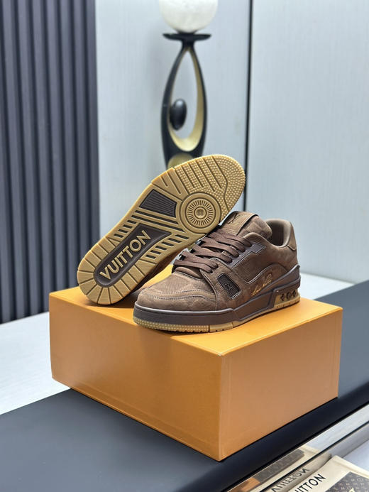 春季特惠💰650 LV 公司级 # 驴牌 Trainer 低帮休闲板鞋 商品图5