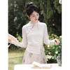 鹿向南「春知晓梦」新中式国风上衣女春季显瘦a字半身裙时尚套装 商品缩略图1