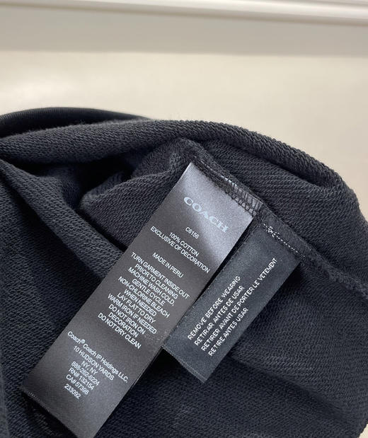 26新款正品蔻驰✖️CLOT联名 男女款老花连帽卫衣30403 商品图5