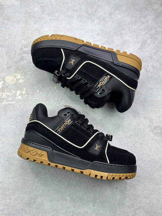 春季特惠💰650 LV 公司级 # 驴牌 Trainer Maxi 胖丁低帮休闲板鞋 商品图4