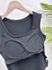 F030446春季新款一包两件胸垫一体式可盐可甜百搭舒适女士免穿内衣无袖背心 商品缩略图3