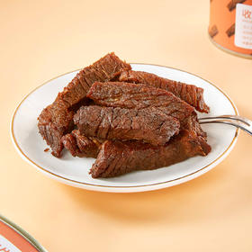还原内蒙古家庭炖牛肉技艺 | 味蕾觉醒收汁卤牛肉 高蛋白原切牛肉条 配料干净无添加 熟食代餐零食70g/罐*8罐