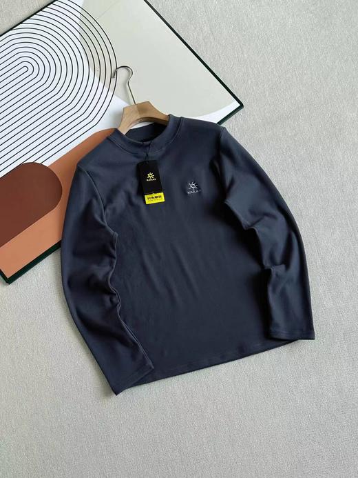 F030459舒适透气登山徒步户外亲肤柔软吸汗长袖运动T恤 商品图1