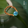 【五福节节高糖心玛瑙戒指】橄榄核竹节糖心玛瑙戒指女新中式小众高级感饰品情侣手饰 商品缩略图7