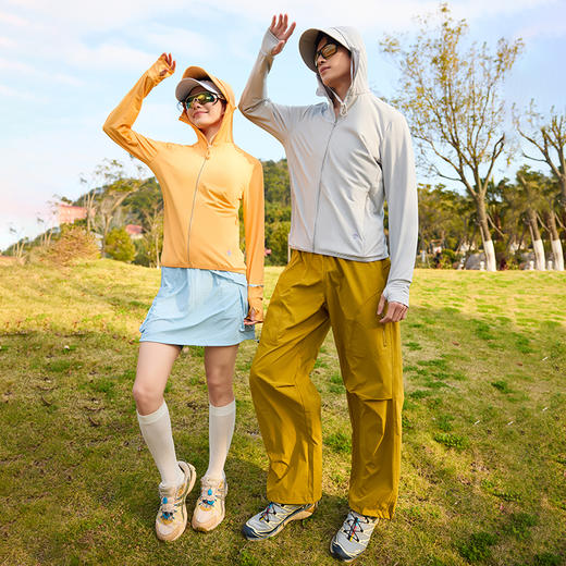 【 TRAVIOLET PROOF 情侣防晒皮肤衣】户外冰丝连帽防晒衣，男女同款，UPF50+防晒，加宽帽檐科技防晒！ 商品图0