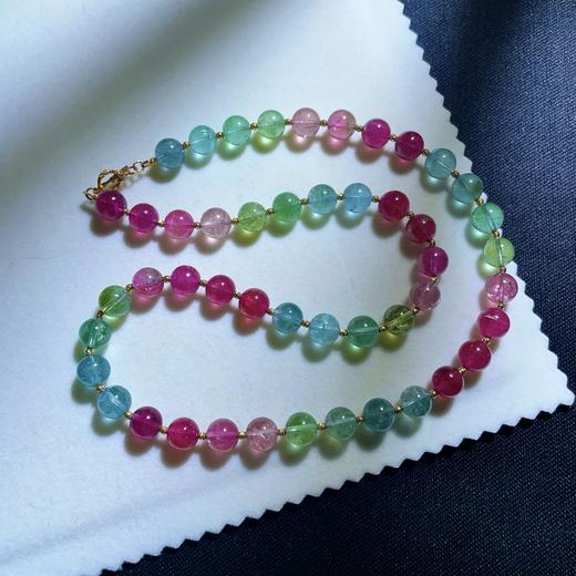 7.8mm碧玺项链 商品图2