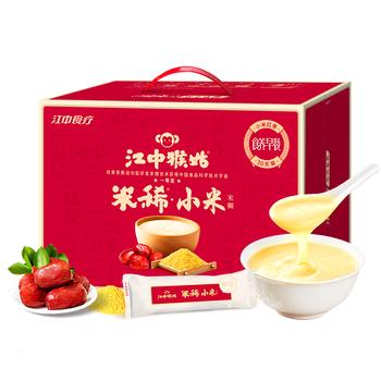 江中猴姑米稀小米红枣米糊30天养胃滋补女性营养早餐养颜代餐年货礼盒900g 商品图1