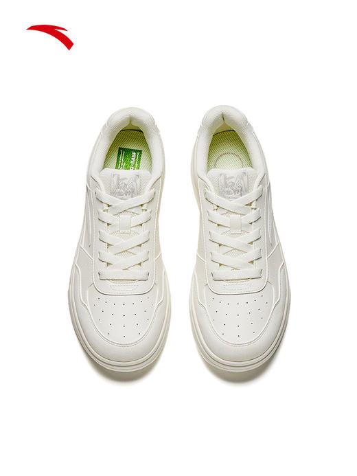 安踏百川丨经典平底板鞋女2026夏季新款小白鞋运动鞋122628015 商品图1