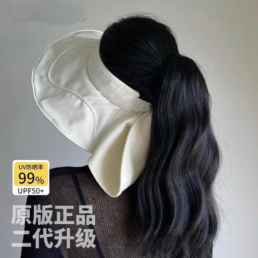 日本防晒帽子女2025夏季新款大檐遮脸护颈户外骑行遮阳帽 商品图2