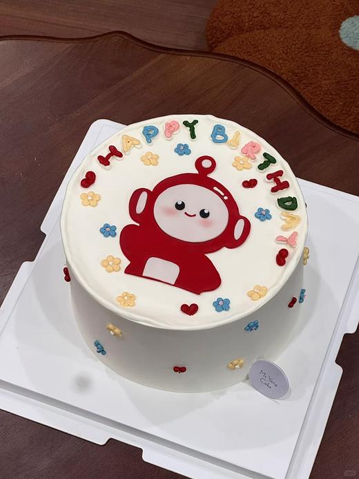 多款式~天线宝宝手绘翻糖卡通蛋糕-低糖处理无添加 商品图3