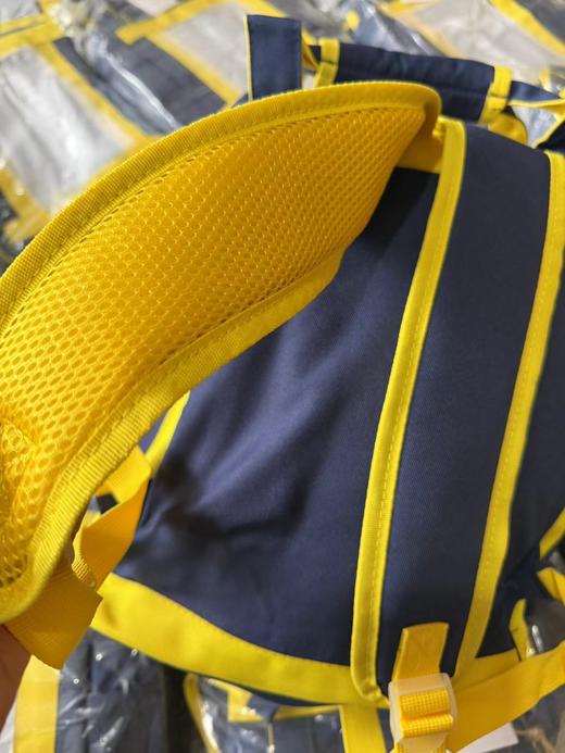 F0304109新款撞色织袋大容量耐脏米奇双肩包再生材料保温包 商品图7