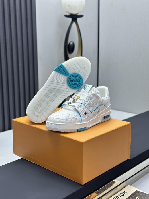 春季特惠💰650 LV 公司级 # 驴牌 Trainer 低帮休闲板鞋 商品图5