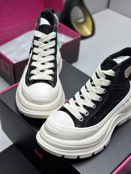 春季特惠💰450 新款厚底高帮 # SMILEREPUBLIC 厚底帆布鞋系列 商品图4