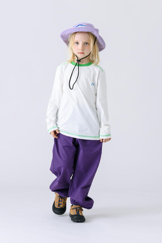 【vonbonkids  山系轻户外春夏宣纸速干50+防晒7A抗菌撞色长袖T恤S07X26005款❗️❗️】春夏穿它 = 舒适 + 省心！这波直接戳中需求点👇 商品图3