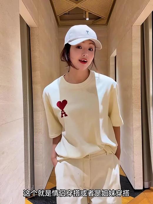 Am*26支双纱全棉立体剪裁 纯棉短袖T恤 商品图2