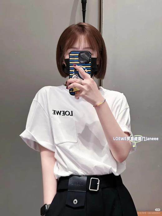 罗家新款小口袋LOGO短袖T恤 商品图0