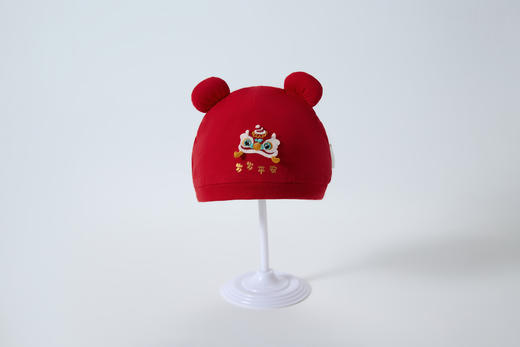 拉比配饰i5-4喜庆婴儿帽红色LYEF107611 商品图1