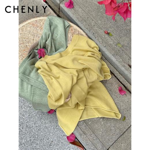 尘衣｜26SS德国超细扬子纱圆领短袖 商品图0