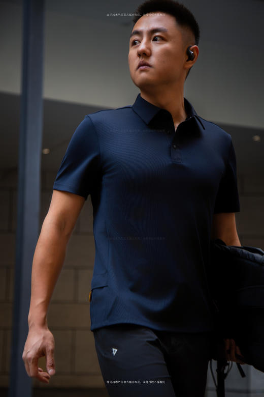 龙牙先锋33号COOLMAX银离子抑菌速干短袖POLO 商品图1