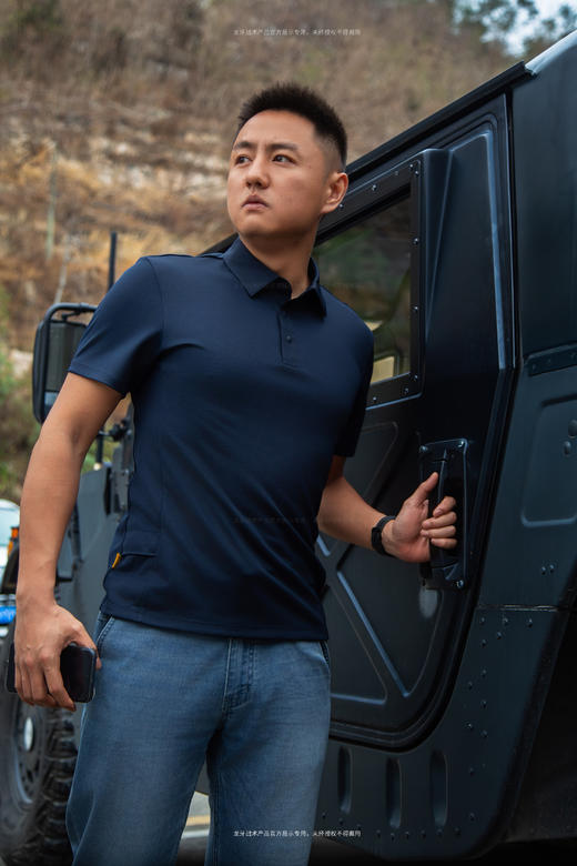 龙牙先锋33号COOLMAX银离子抑菌速干短袖POLO 商品图2