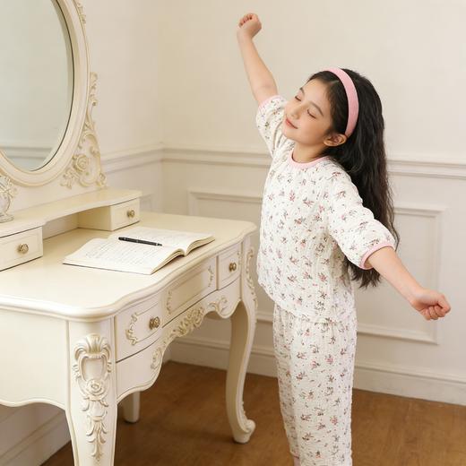 男女宝宝可爱家居服七分短袖短裤yc0323004 商品图1