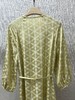 设计师蝴蝶缎面连衣裙 商品缩略图7