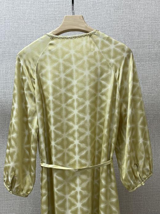 设计师蝴蝶缎面连衣裙 商品图7
