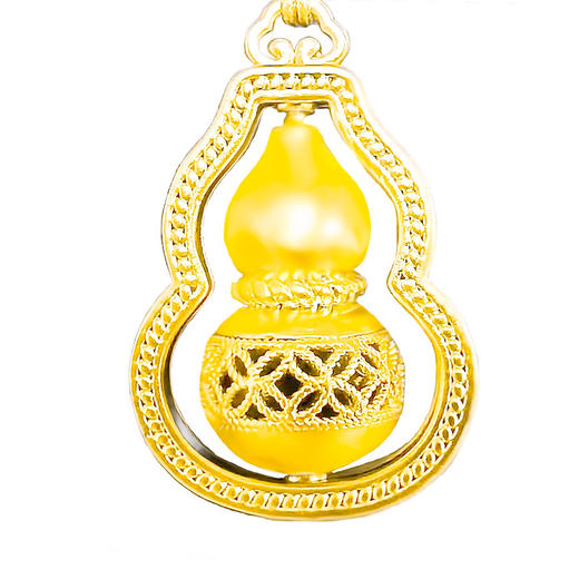 【3.8女神节特惠】古法运转葫芦吊坠 商品图0