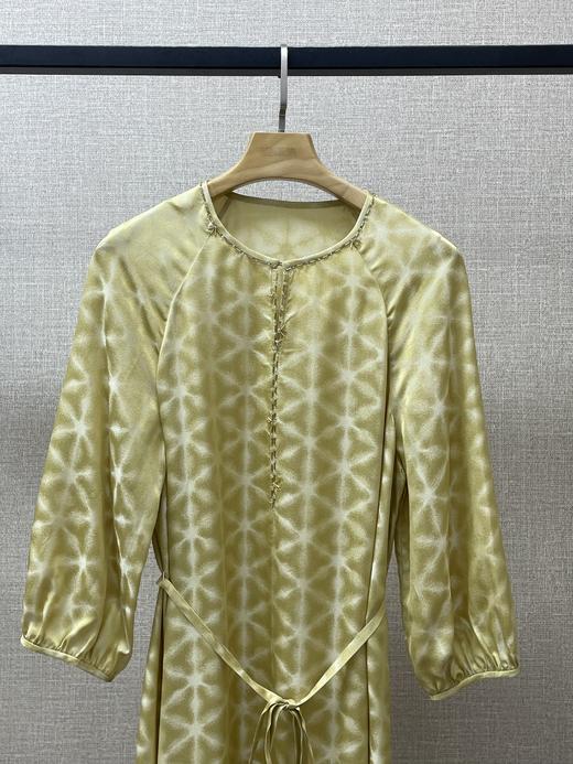 设计师蝴蝶缎面连衣裙 商品图12