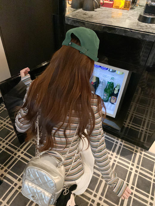 <曾小咸推荐>3.5现货秒杀 ！微信超特价！韩系复古条纹长袖t 日常109.99 立减50 秒杀59.99！！ 商品图8