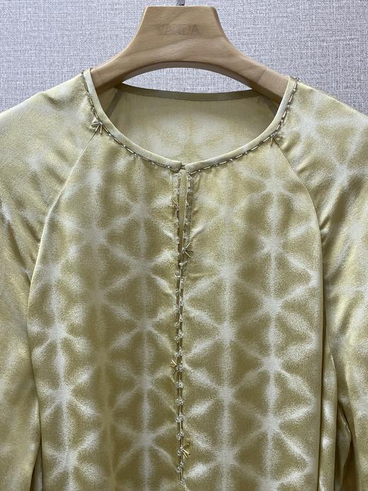 设计师蝴蝶缎面连衣裙 商品图11