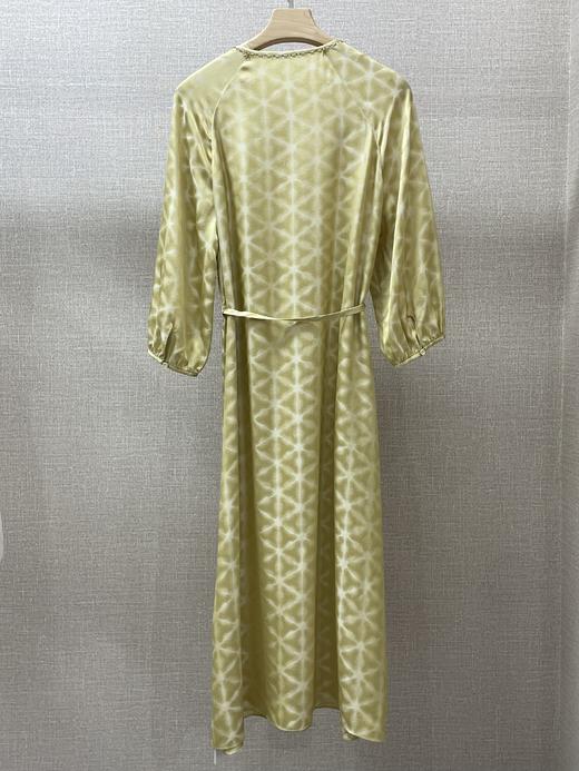 设计师蝴蝶缎面连衣裙 商品图8