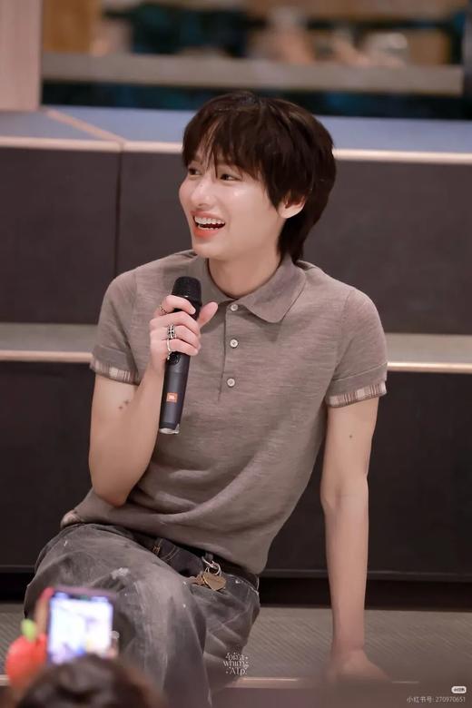 AC家假两件100羊毛针织短袖POLO衫 商品图1