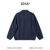 SDSA男装2026新款高贵轻奢美式纯色宽松翻领拉链休闲夹克外套百搭 商品缩略图4