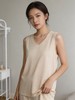 【醋酸砂洗平纹系列】SCHIESSER德国舒雅女士外穿打底随性多用途V领背心 31/27192V 商品缩略图1