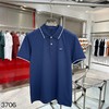 年轻时尚休闲请商务翻领短袖5A抗菌丝光棉T恤   MDH-3706 商品缩略图1